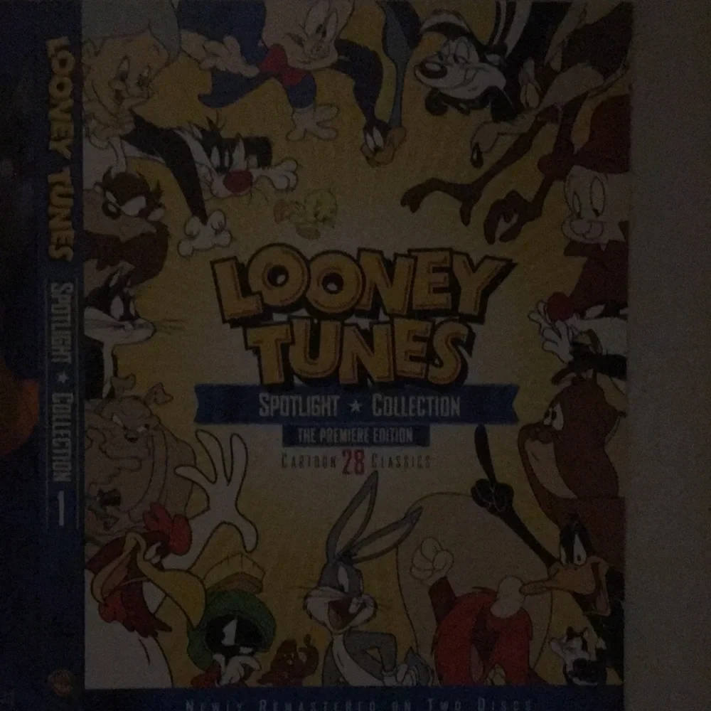 DVD OF LOONEY TUNES SIZES 2 ARE 3 INCH’S TALL